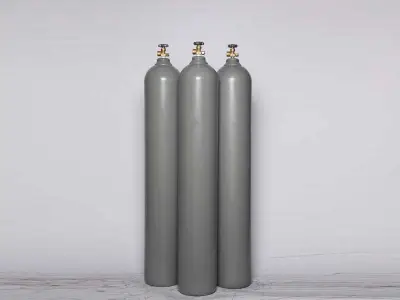 Carbon Monoxide CO Gas Cylinder Gas Tanks With TPED Certificate